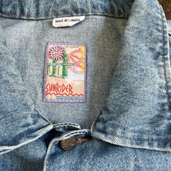 90's Vintage Sunrider Denim Jacket - Picture 5 of 7